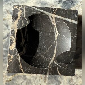 Black Marble Ashtray